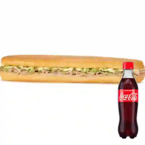 Combo Sándwich Cordero +Cocacola Orig 400ml
