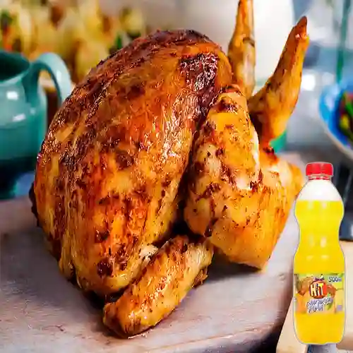 Combo 1 Pollo + Hit Naranja Piña 500 ml