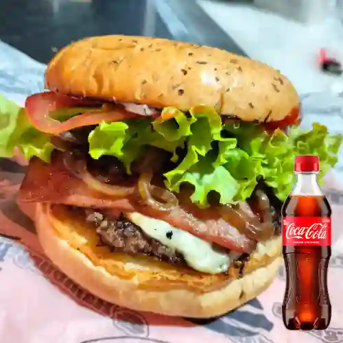 Combo Burger Classic + Coca Cola Original 400 ml