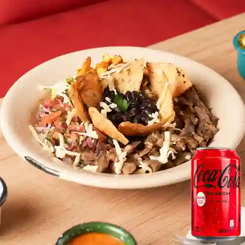 Combo Bowl + Coca Cola Sin Azúcar 330ML