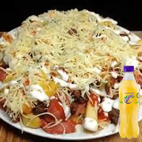 Combo Papas Locas de la Casa + Quatro Original 400ML