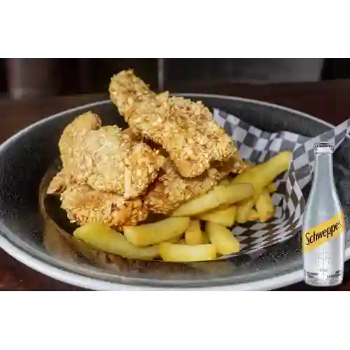 Combo Nuggets + Schweppes Soda 300ml