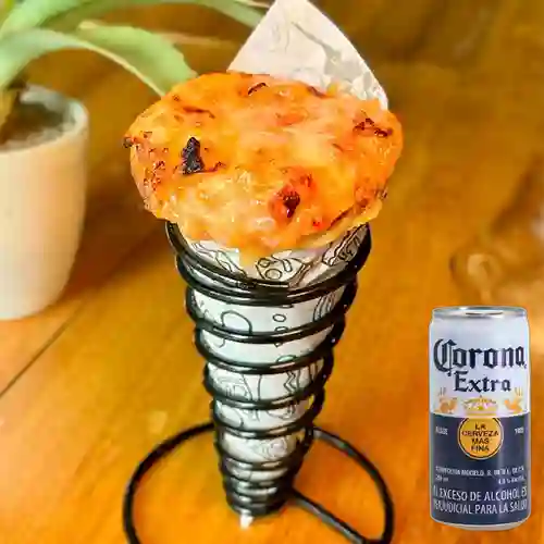 Combo Icono Tres Carnes + Cerveza Corona Lta 269ml