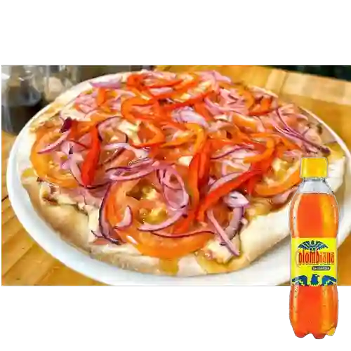 Combo Pizza Mixta + Colombiana 400 ml