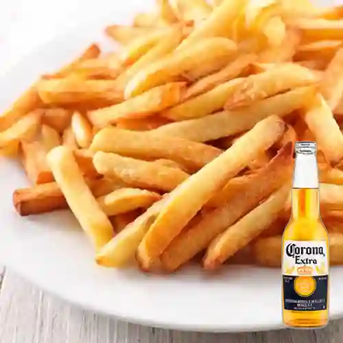 Combo Papas a la Francesa + Corona 330 ml