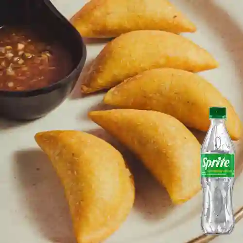 Combo Empanadas de Carne + Sprite Original 400ml