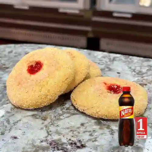 Combo Galleta Punto Rojo + Natu Malta 400 ml
