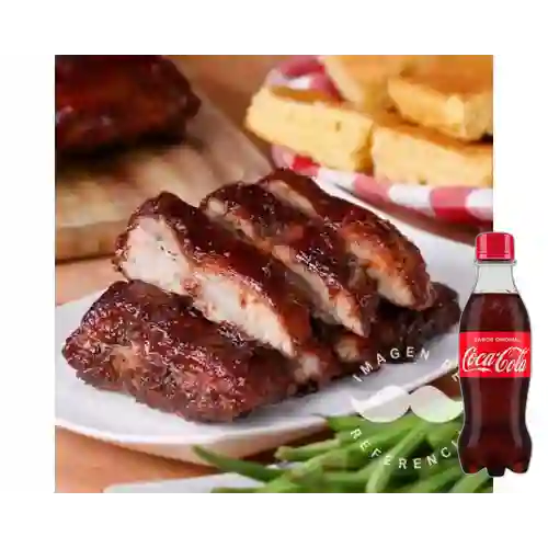 Combo Costilla de Adan +Cocacola Orig 250ml