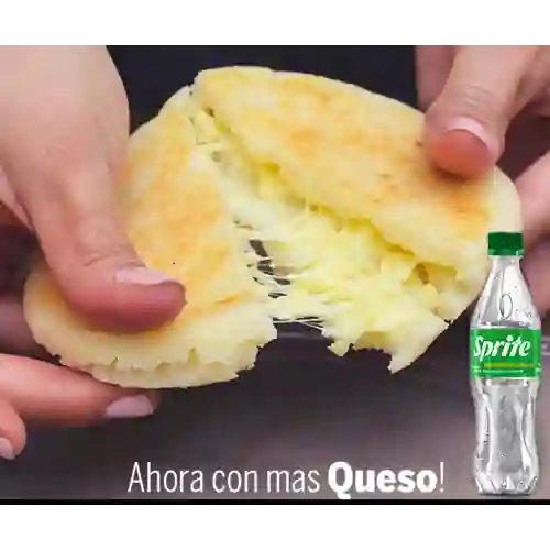 Combo Arepa’s Cheese + Sprite Original 400ml