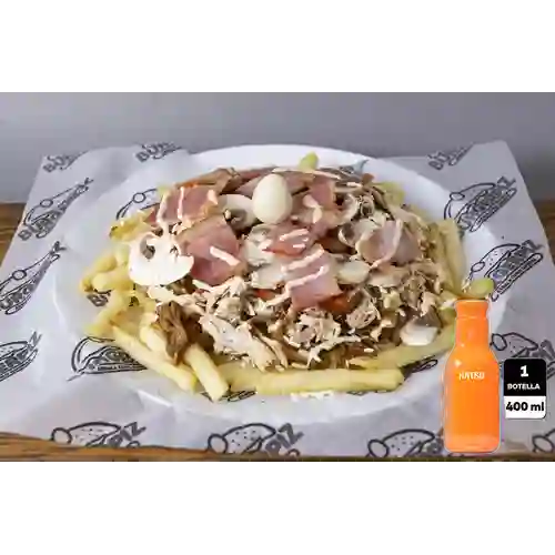 Combo Papas Super Locas + Hatsu Naranja 400 ml