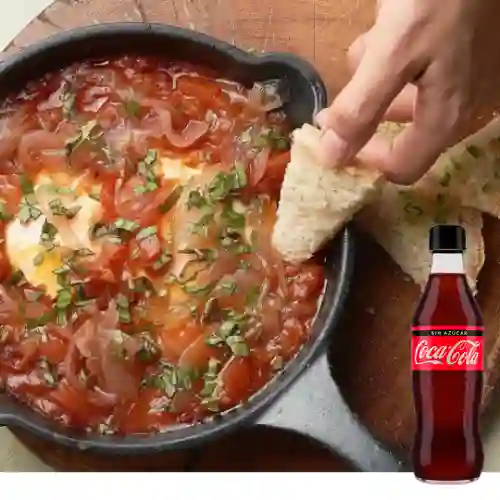 Combo Shakshuka + Coca-Cola Sin Azúcar 350 ml