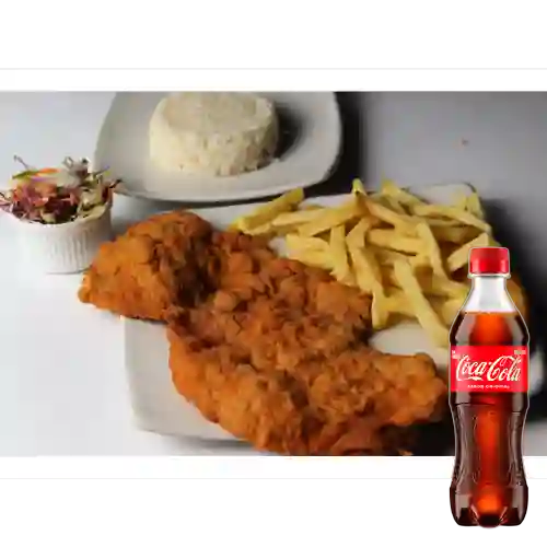 Combo Chuleta de Cerdo Pinino +Cocacola Orig 400ml