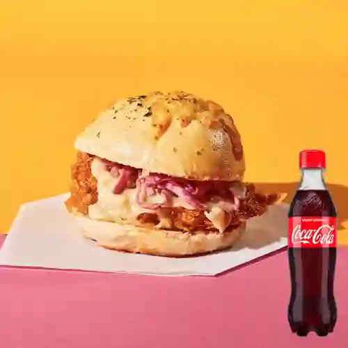 Combo Hamburguesa Chick-e-cwispy + Coca Cola 400ml