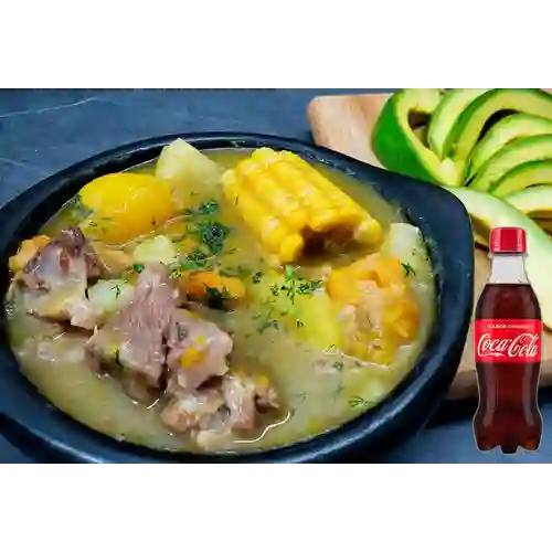 Combo Sancocho de Costilla +Cocacola Orig 250ml