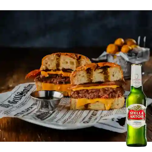 Combo Black Angus Certified Angus Beef + Stella Artois 355ml
