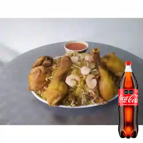Chow Fan Valenciana 4 Pers +CocaCola Org 1.5l