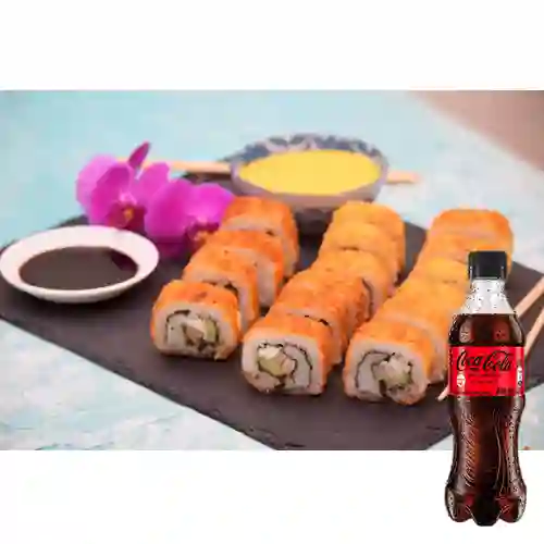 Combo Oriental Tempura + Coca Cola Sin Azúcar 400 ml