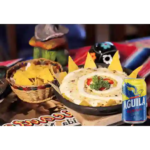 Combo Nachos Preparados + Aguila Orig Lta 330ml
