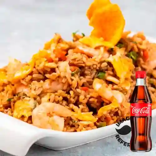 Combo Adicional Chaufa + Coca Cola Original 300ML