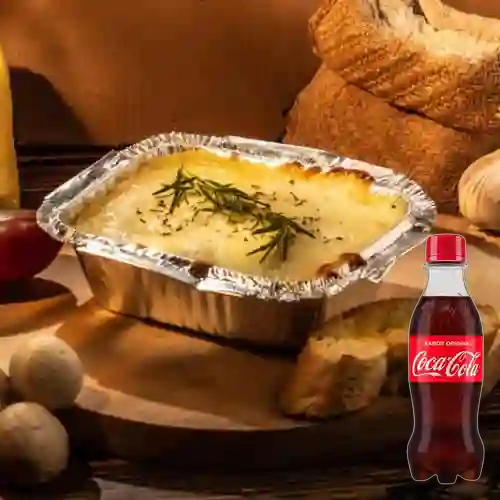 Combo Lasaña Mixta + Coca Cola Original 250ML