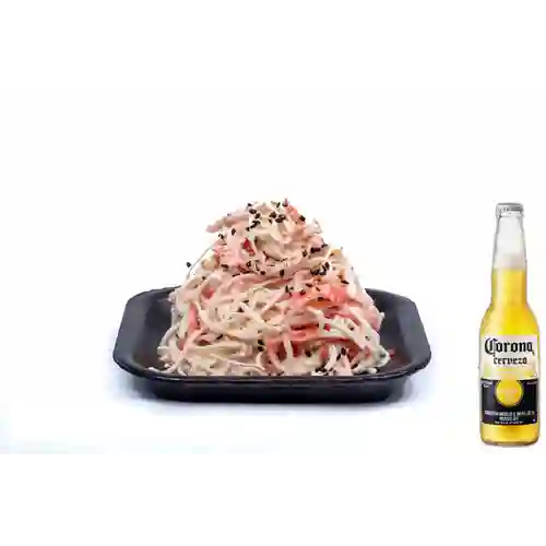 Combo Topping Cabello de Angel + Cerveza Corona