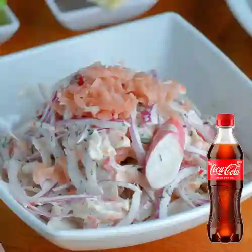 Combo Ceviche Nippon + Coca Cola Original 400 ml