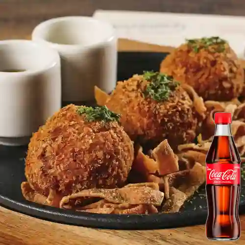 Combo Croquetas de Salmón + Coca Cola Original 300ML