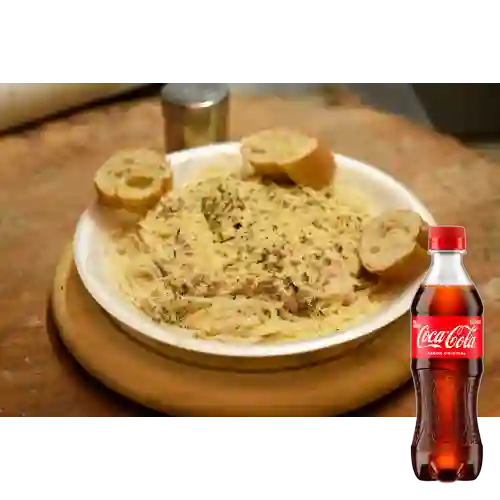 Combo Carbonara + Coca Cola Original 400 ml