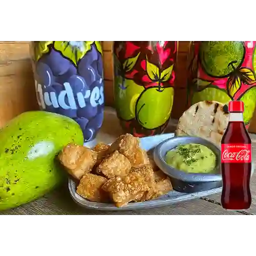 Combo Chicharrones + Coca-Cola Sabor Original 350 ml