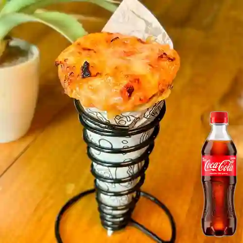 Combo Icono Pepperoni + Coca Cola Original 400 ml