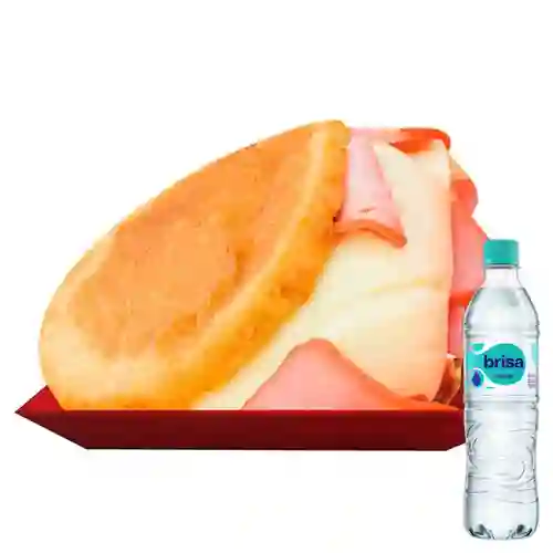 Combo Arepiz Queso + Brisa Sin Gas 600ML
