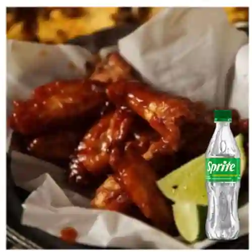 Costilla BBQ 100gr +Papas a la Francesa +Sprite Org 400ml