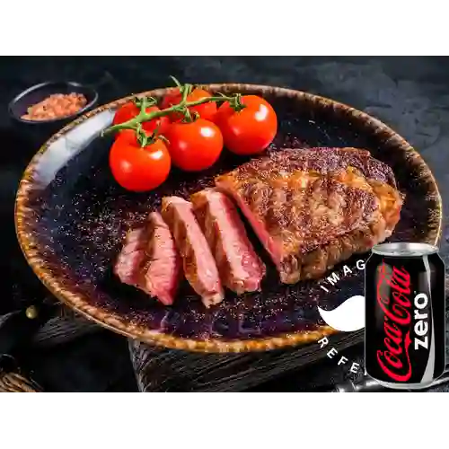 Combo Churrasco + Coca Cola Zero 235 ml