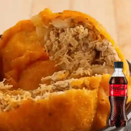 Combo Pastel de Pollo + Coca Cola Sin Azúcar 400 ml