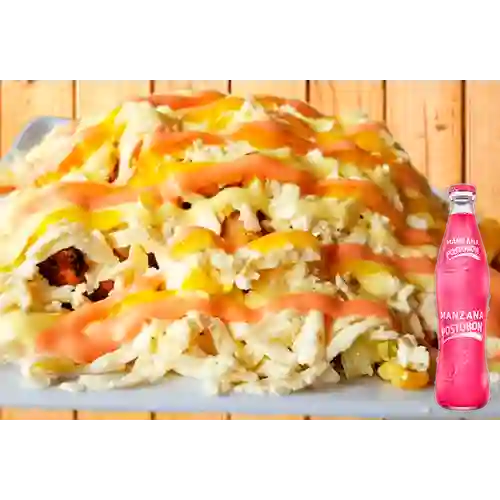 Combo Chuzo Desgranado + Postobón Manzana 350 ml