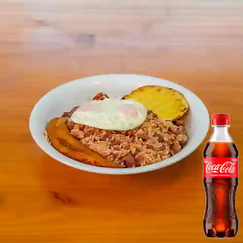 Combo Calentado con Huevos + Coca Cola Original 400 ml