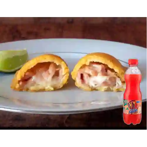 Combo Empanada Ranchera + Hit Tropical 500 ml