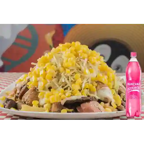 Desgranado Mixto 1-2 Personas +Postobón Manzana 1.5l