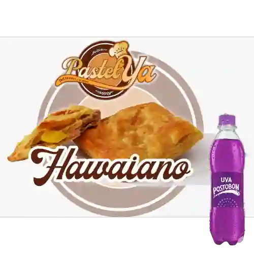 Combo Pastel Hawaiano + Postobón Uva 400 ml