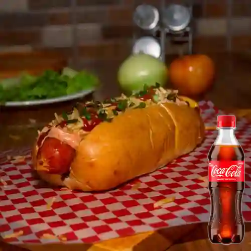 Combo Choriperro + Coca Cola Original 400 ml
