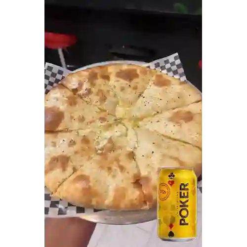 Combo Pizza Hawaiana + Cerveza Poker Lta 330ml