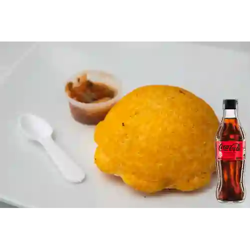 Combo Pastel de Pollo + Coca Cola Sin Azúcar 300ML