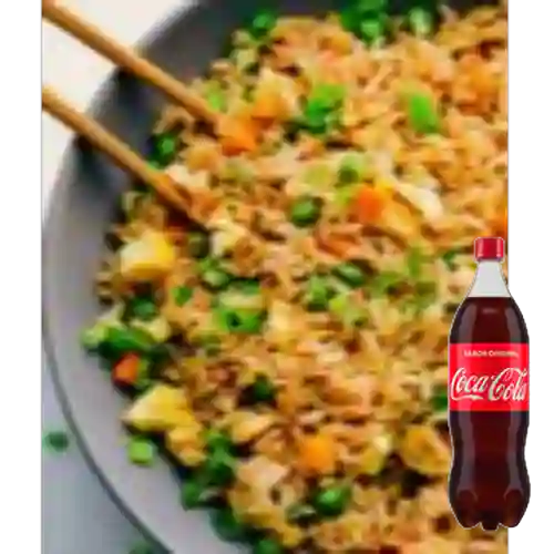 Combo Arroz Chino para 4 Personas +Cocacola Orig 1.5l