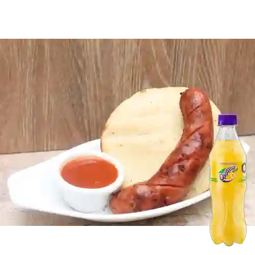 Arepa c/ Chorizo de Cerdo Premium +Quatro Org 400ML