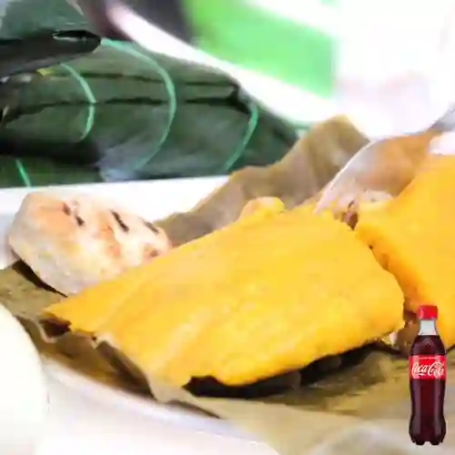 Combo Tamal Mixto + Coca-Cola