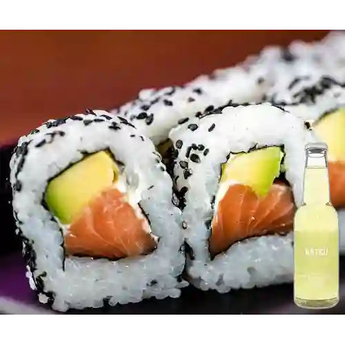 Combo Philadelphia Roll +Hatsu Limon&Hierbabuena 300ml