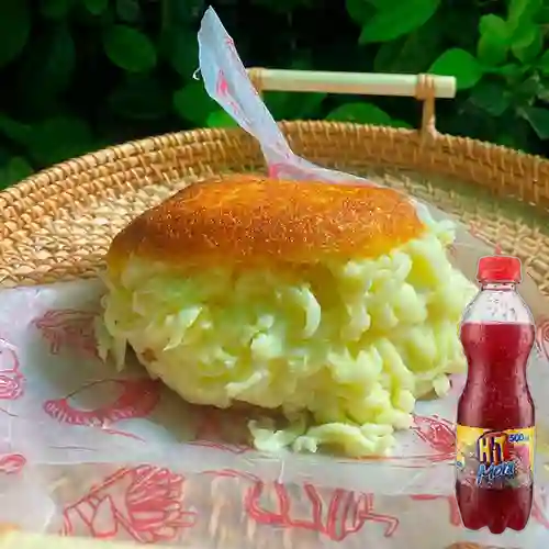 Combo Arepa de Choclo Especial + Hit Mora 500 ml