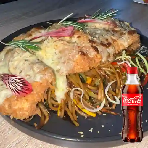 Combo Milanesa Del Gran Line +Cocacola Orig 400ml