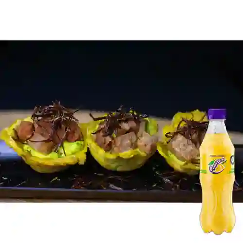 Combo Canastas de Patacón X 4 + Quatro Original 400ML