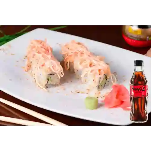 Combo Medusa Roll + Coca Cola Sin Azúcar 300ML